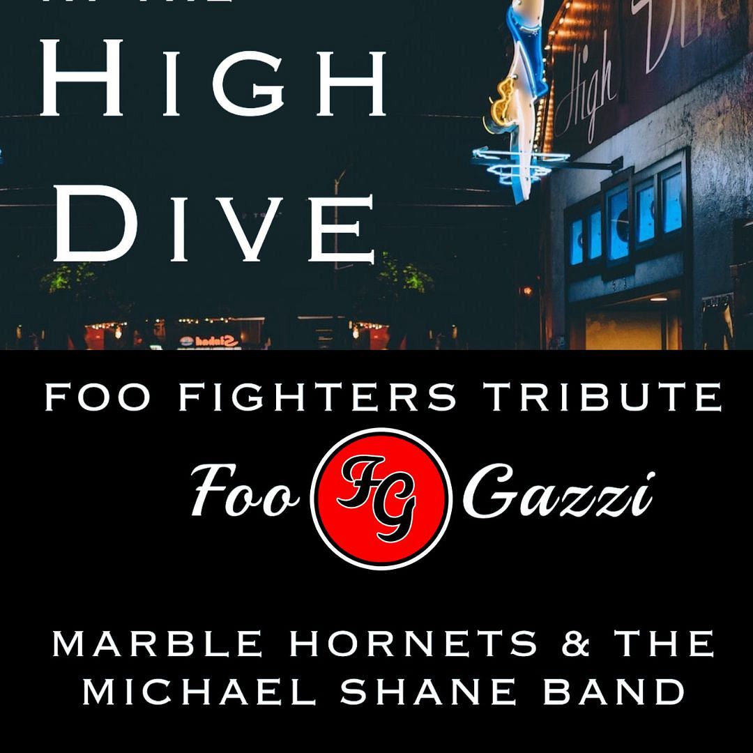 FOO FIGHTERS TRIBUTE Foo Gazzi W The Michael Shane Band Marble