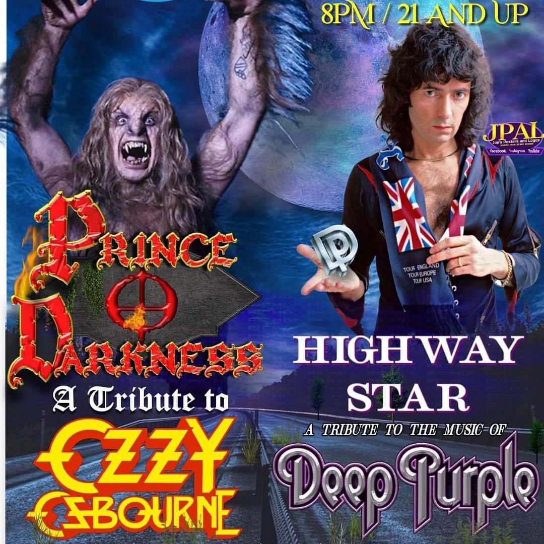 Prince O Darkness Ozzy X Highway Star Deep Purple Tickets At High