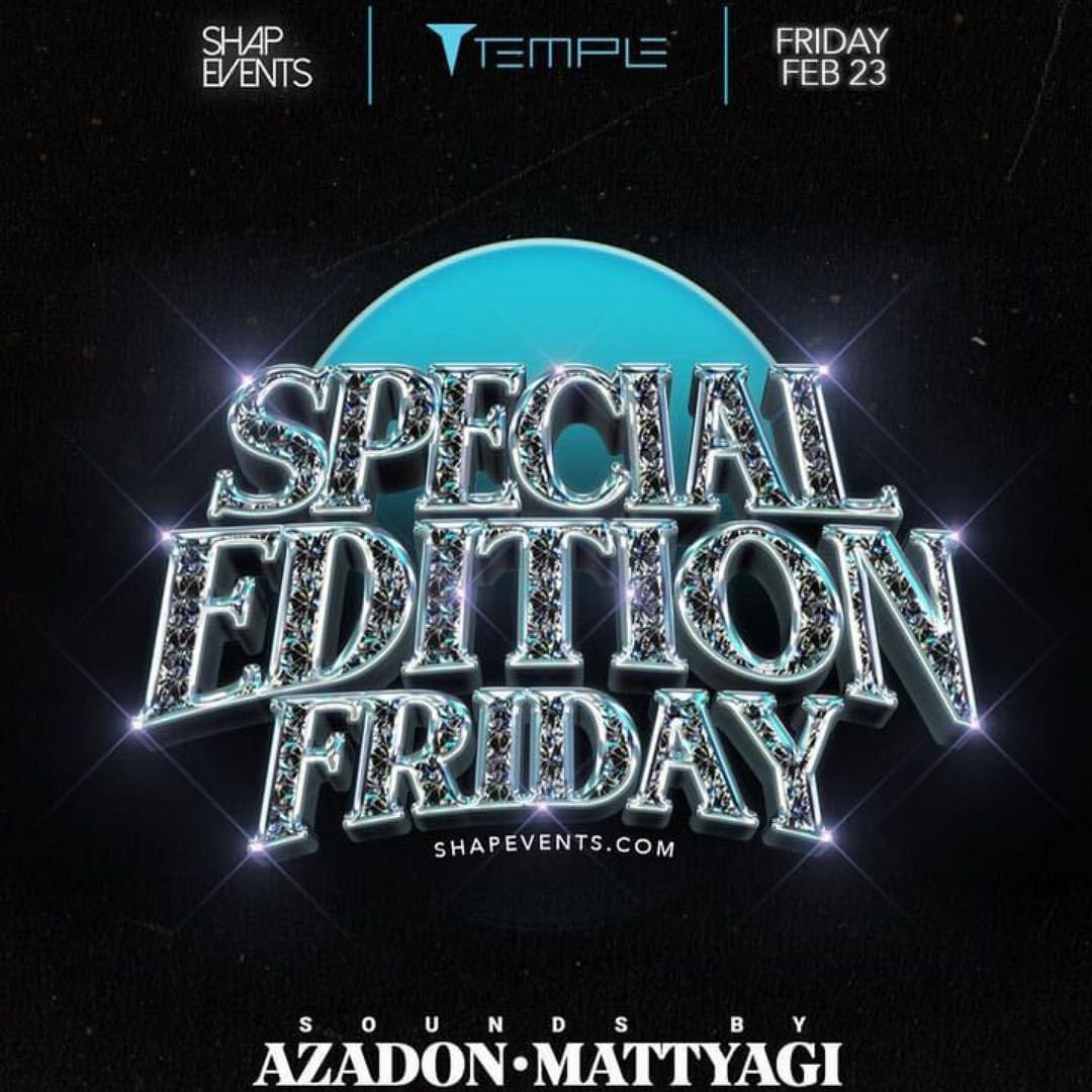 Special Edition Friday LVL 55 Tickets At Temple Nightclub In SF By