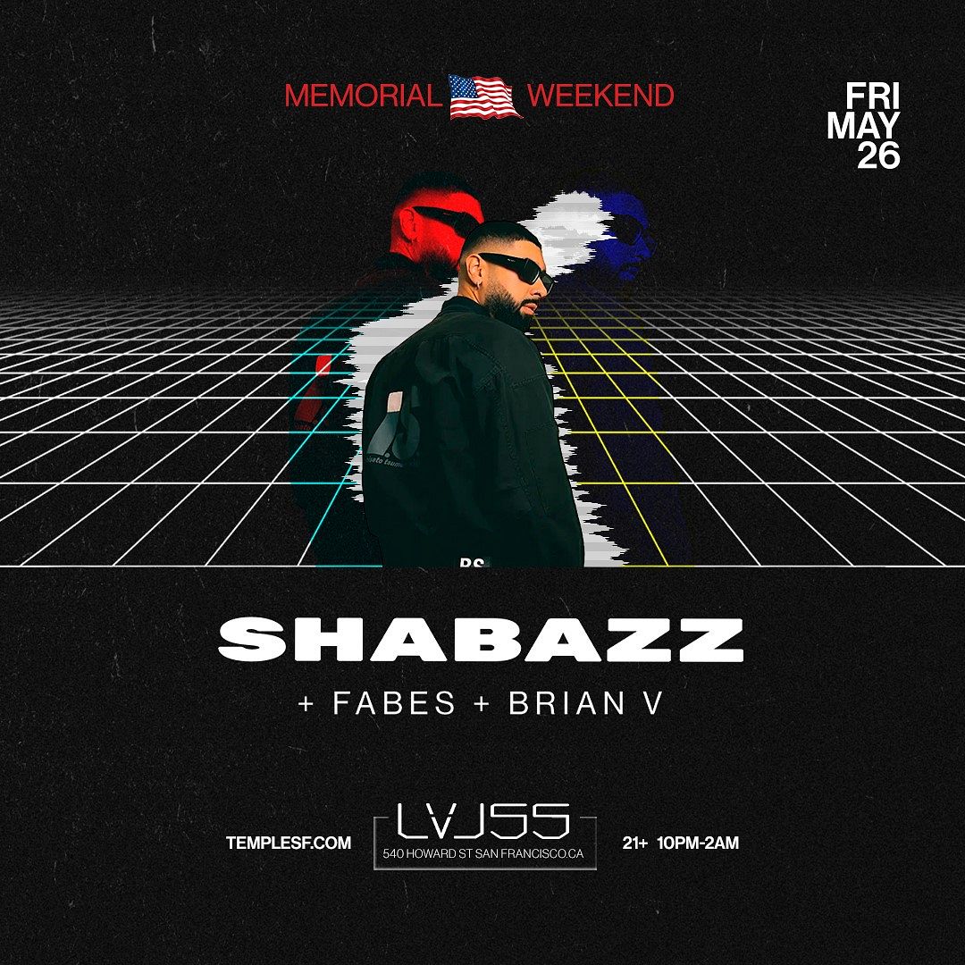 Shabazz LVL 55 Tickets At Temple Nightclub In SF By Temple Nightclub