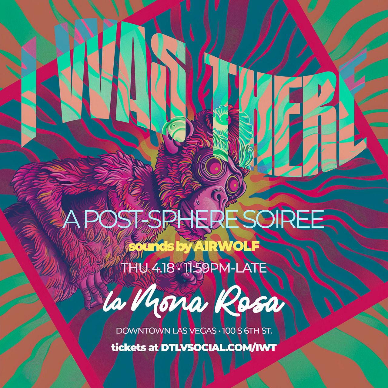 Lmr I Was There Tickets At La Mona Rosa In Las Vegas By Corner Bar