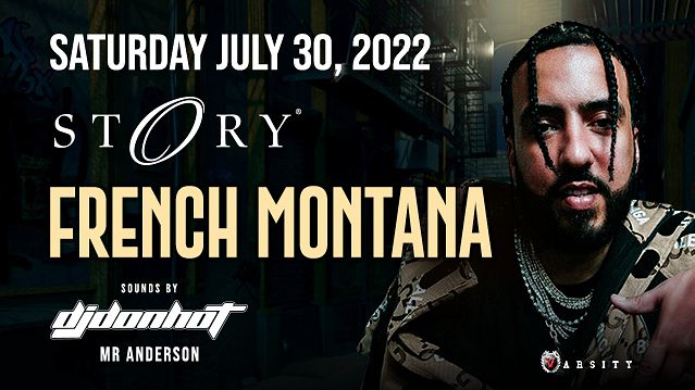 French Montana Tickets At Story Nightclub In Miami Beach By Story Tixr