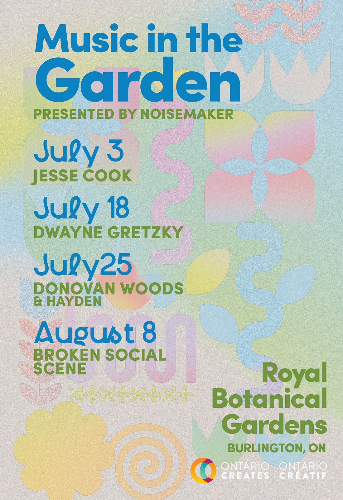 Music In The Garden Series Pass Tickets At Royal Botanical Gardens