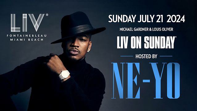 Ne Yo Tickets At Liv In Miami Beach By Liv Tixr