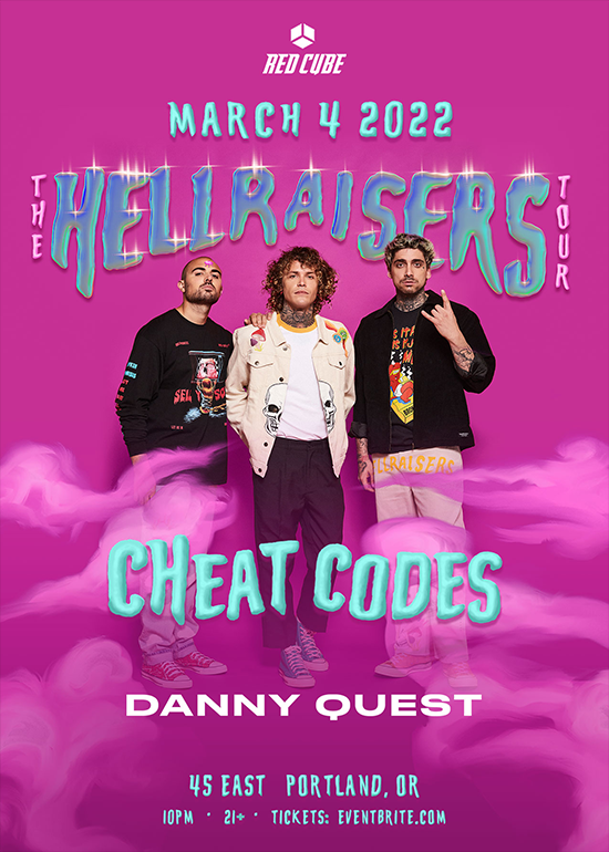 CHEAT CODES Tickets at 45 East in Portland by 45 East Tixr