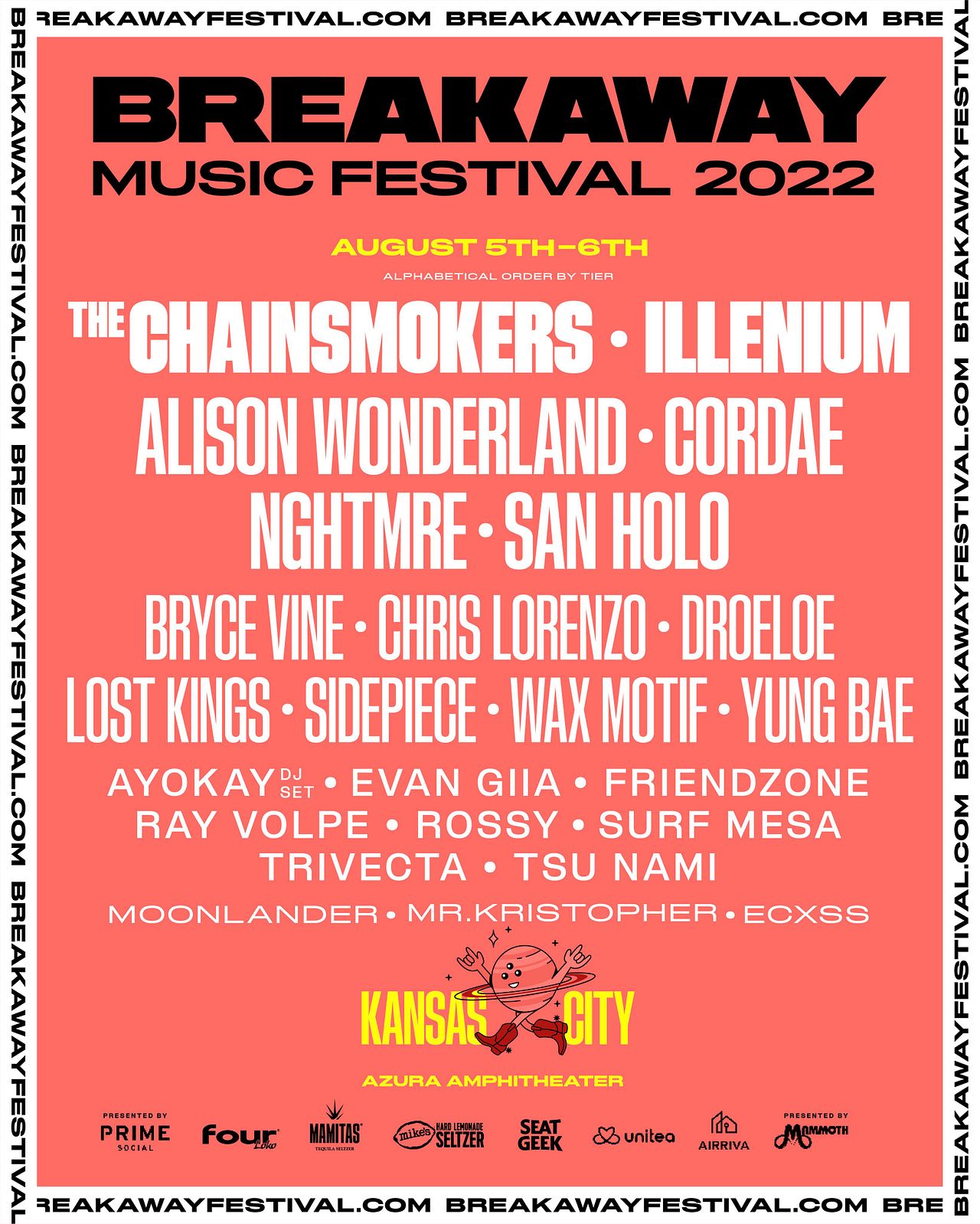Breakaway Music Festival Kansas City 2022 Tickets at Azura
