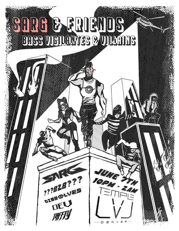 SARG & Friends tickets by Temple Nightclub Denver