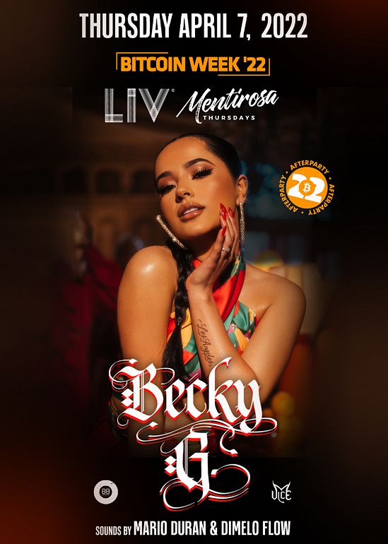 Becky G Tickets at LIV in Miami Beach by LIV Tixr