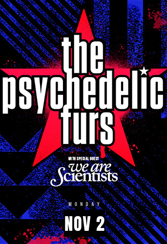 The Psychedelic Furs Tickets at The Guild Theatre in Menlo Park by