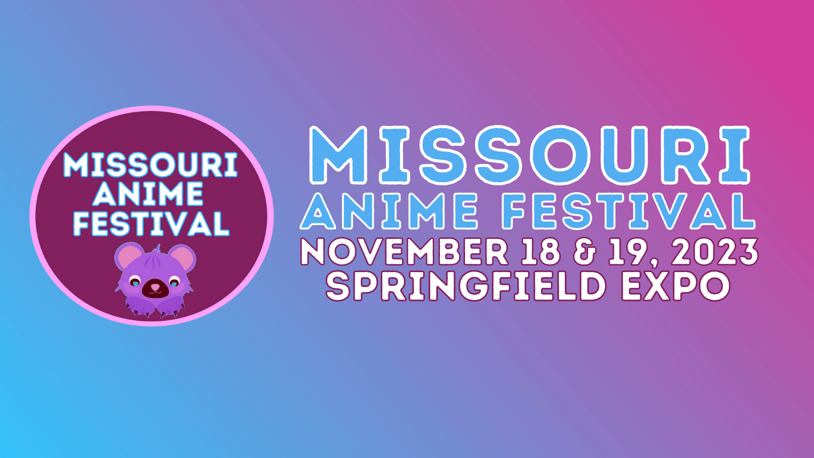 Missouri Anime Fest Tickets at Springfield Expo Center in Springfield