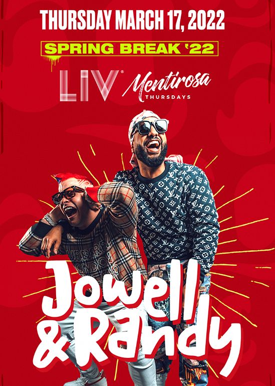 Jowell Y Randy Tickets At Liv In Miami Beach By Liv Fontainebleau Tixr 7161