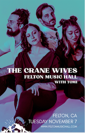 the-crane-wives-tickets-at-felton-music-hall-in-felton-by-felton-music