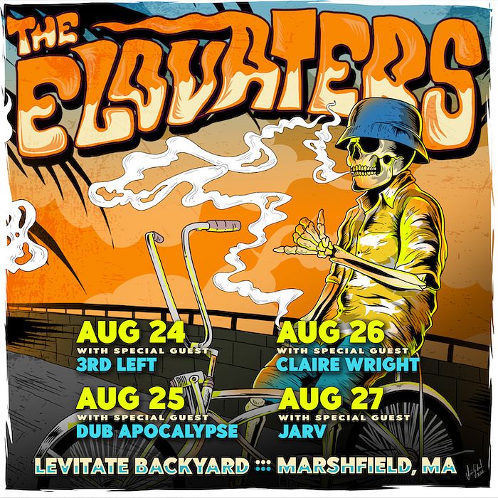 The Elovaters with Claire Wright Tickets at Levitate Backyard in ...