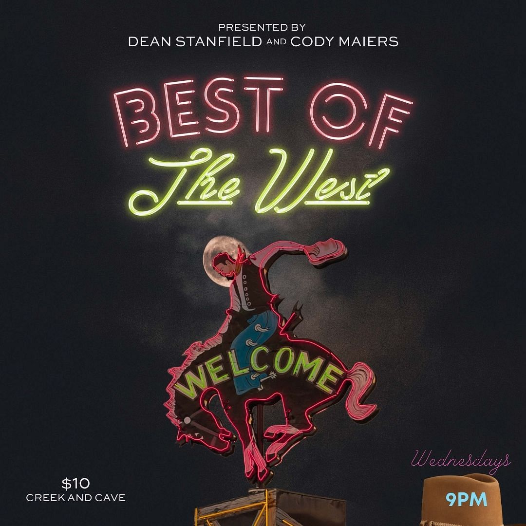 Best of the West Tickets at The Creek and The Cave in Austin by The