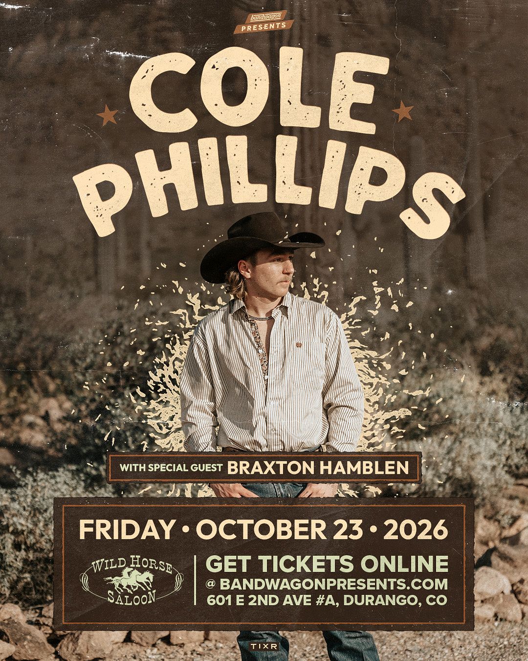 Cole Phillips, Braxton Hamblen at Wild Horse Saloon