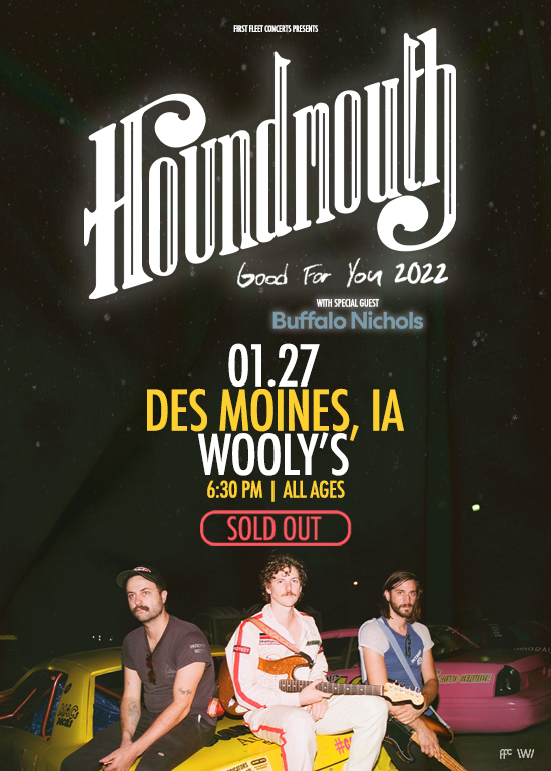 Houndmouth Good For You Tour Tickets at Wooly's in Des Moines by