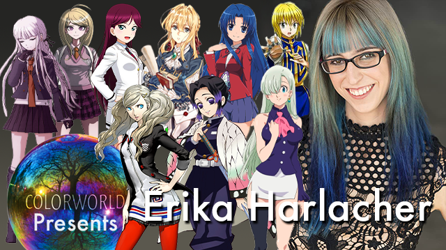 Looks like this cast was - Erika Harlacher - Voice Actress