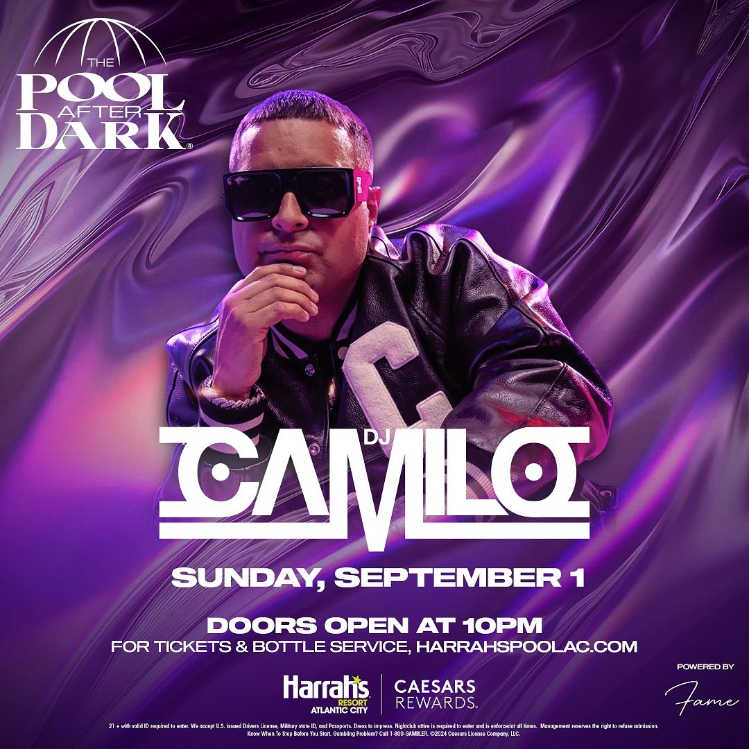 DJ CAMILO at The Pool After Dark Sunday, September 1, 2024