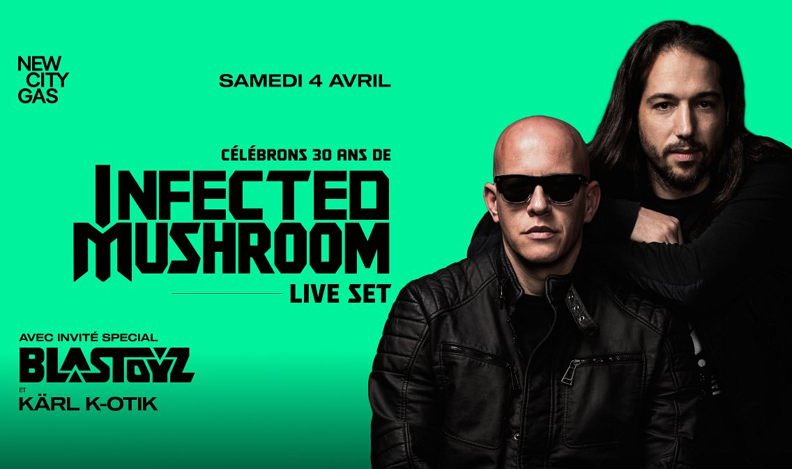 Infected Mushroom, Blastoyz Tickets at New City Gas in Montreal by