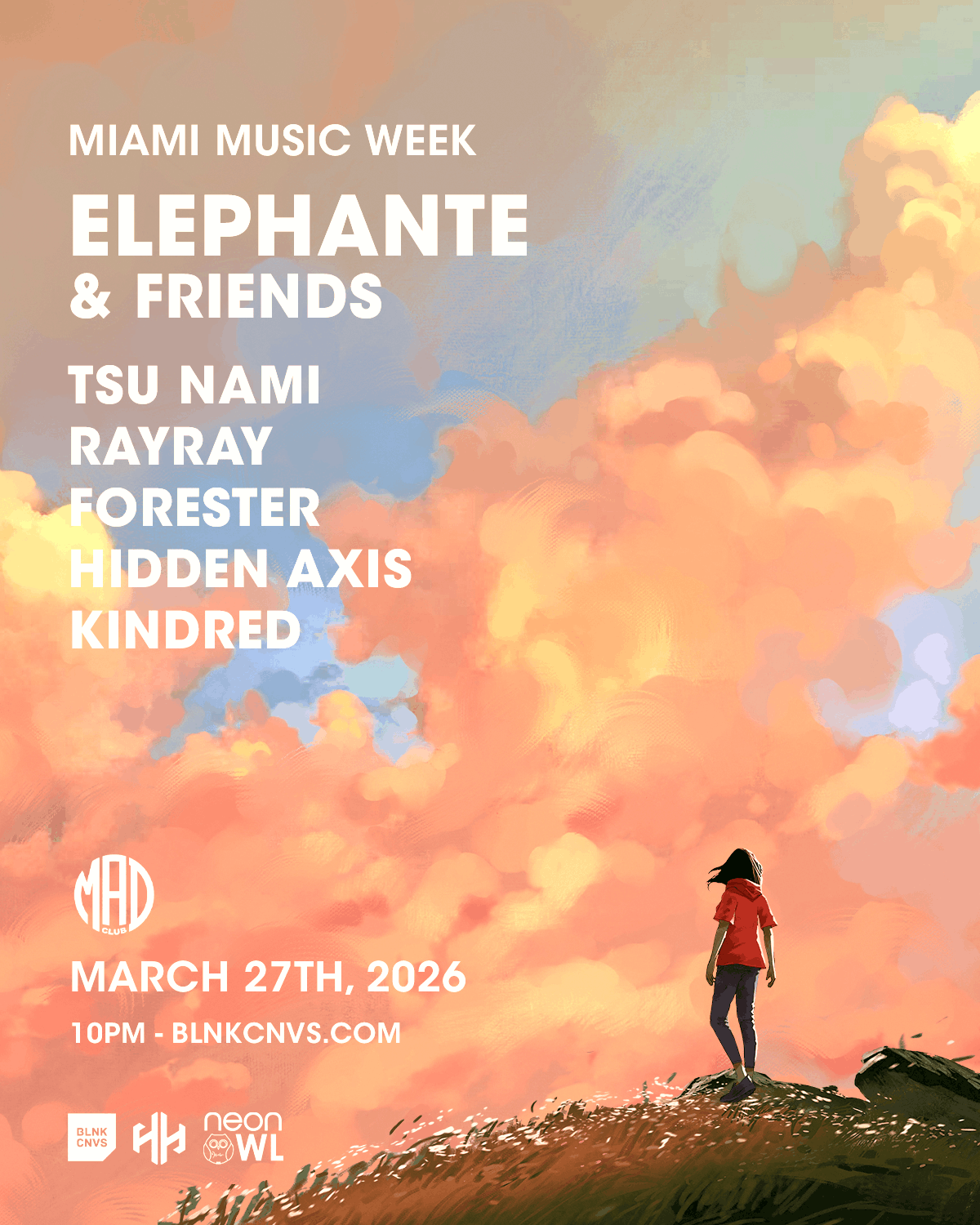 Elephante & Friends Miami Music Week Tickets at MAD Club Wynwood
