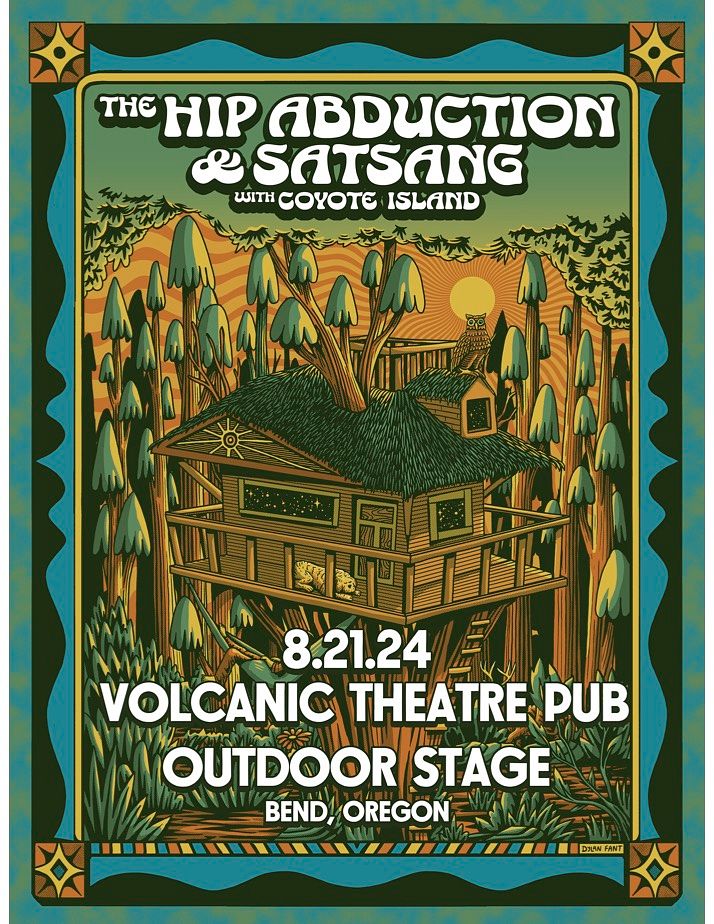 The Hip Abduction w/ Satsang and Coyote Island (Outdoor Stage) Tickets ...