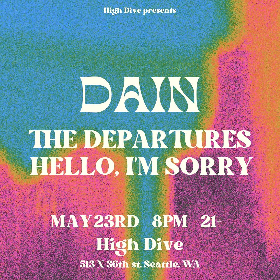 dain-w-the-departures-snafflehound-tickets-at-high-dive-in-seattle-by