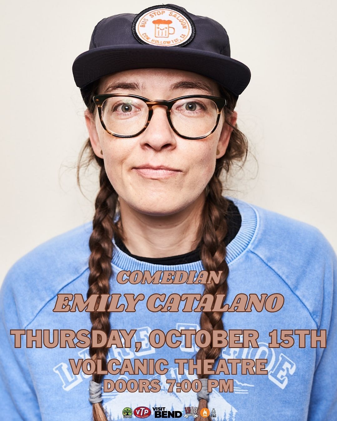 Emily Catalano - Comedian at Volcanic Theater Pub
