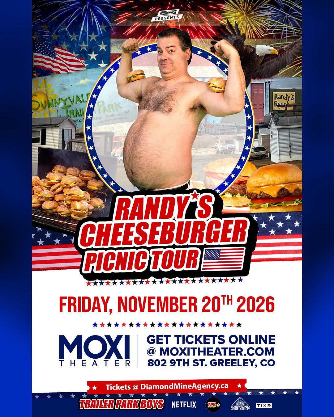 Randy's Cheeseburger Picnic at Moxi Theater
