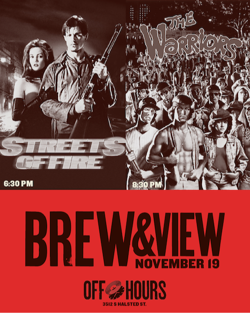 BREW & VIEW: Streets of Fire & The Warriors Tickets at Ramova Theatre ...