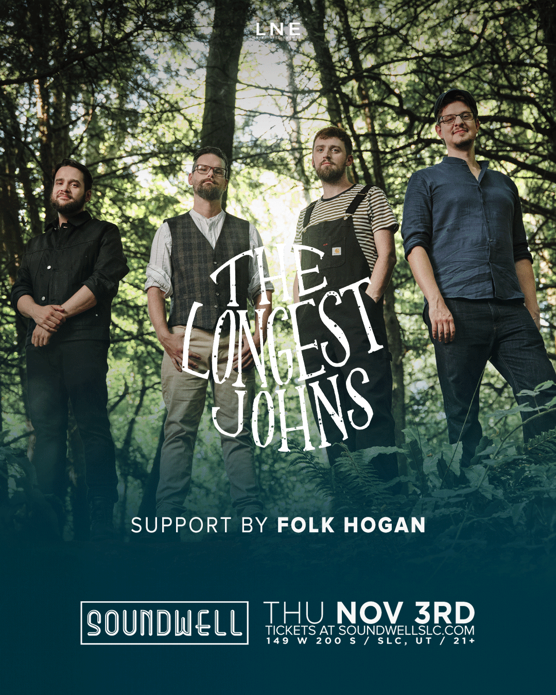 The Longest Johns at Soundwell Tickets at Soundwell in Salt Lake City