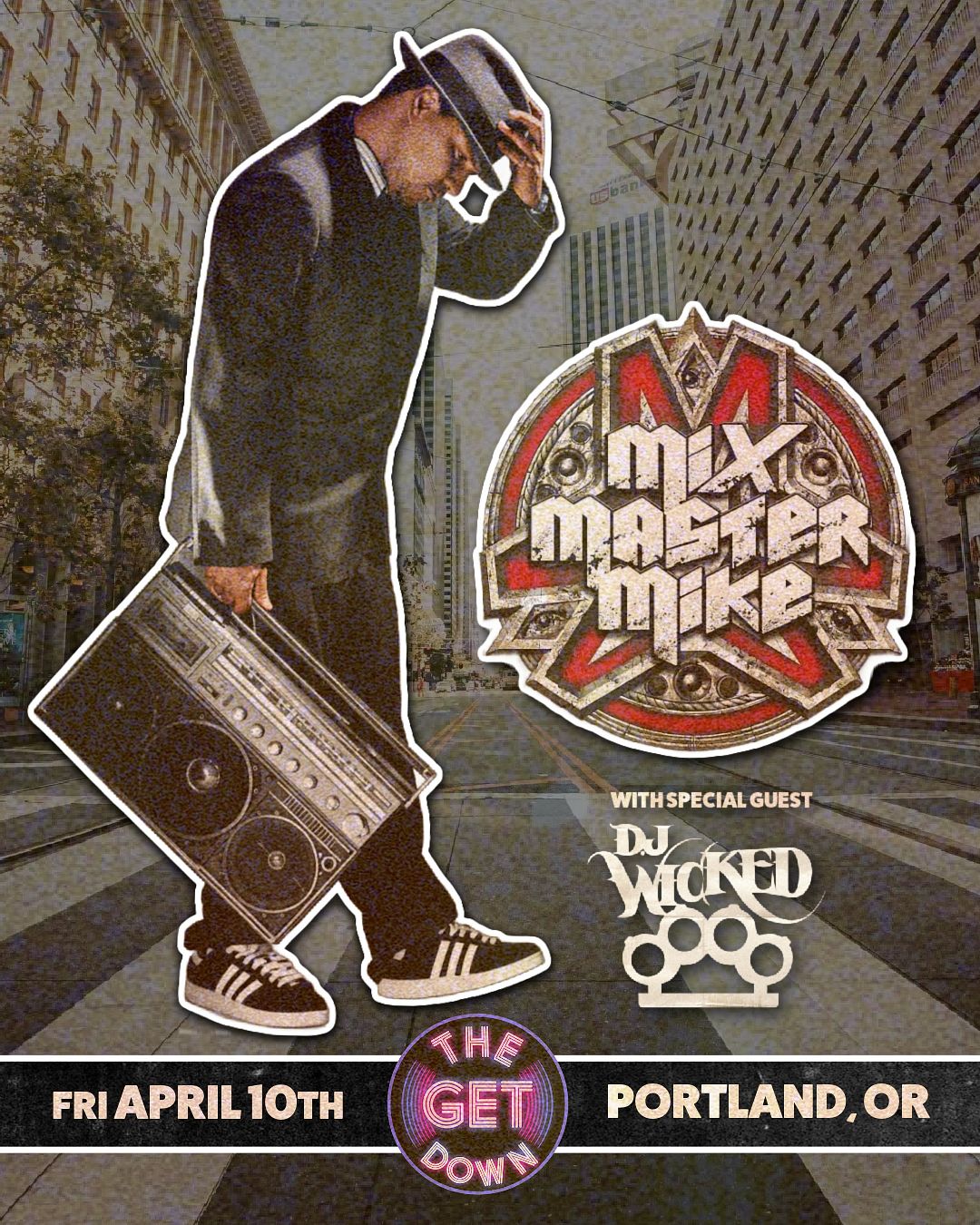 Mix Master Mike Tickets at The Get Down in Portland by The Get