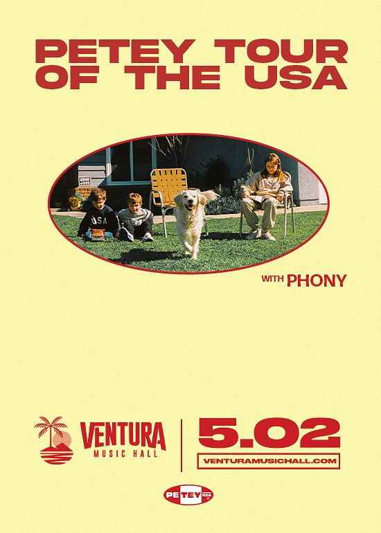 Petey Tickets at Ventura Music Hall in Ventura by Ventura Music Hall Tixr