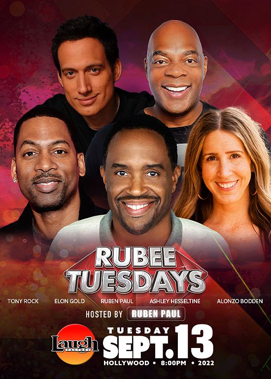 Rubee Tuesdays Tickets at Laugh Factory Hollywood in Los Angeles by ...