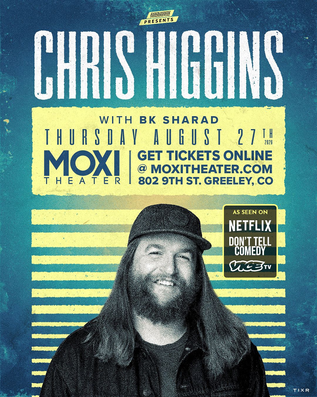 Chris Higgins, BK Sharad Stand Up Comedy (Greeley)