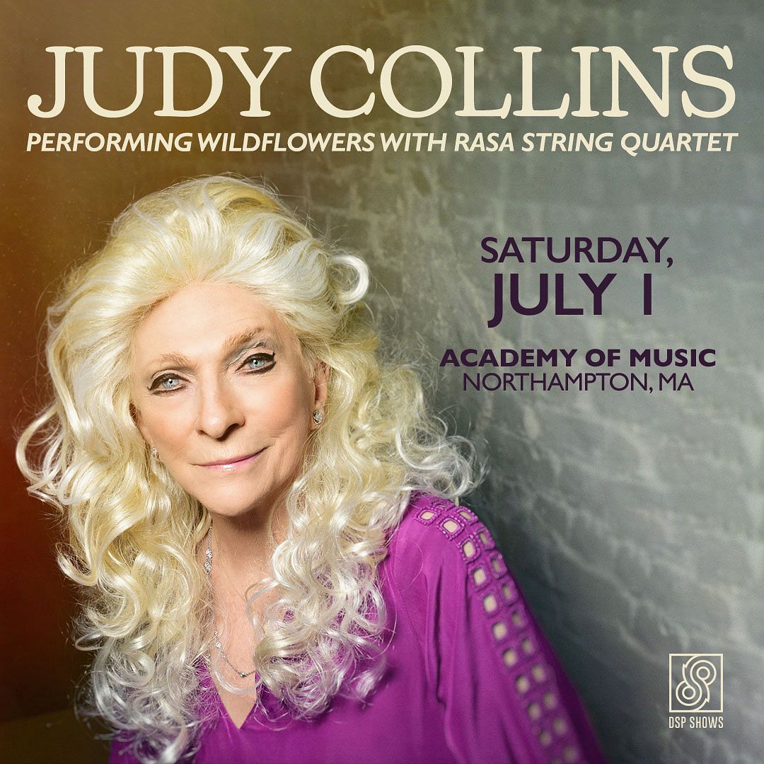 Judy Collins performing Wildflowers with Rasa String Quartet Tickets at