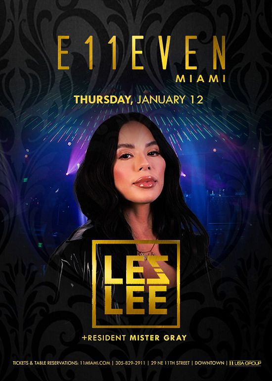DJ LEZLEE Tickets at E11EVEN Miami in Miami by 11 Miami Tixr