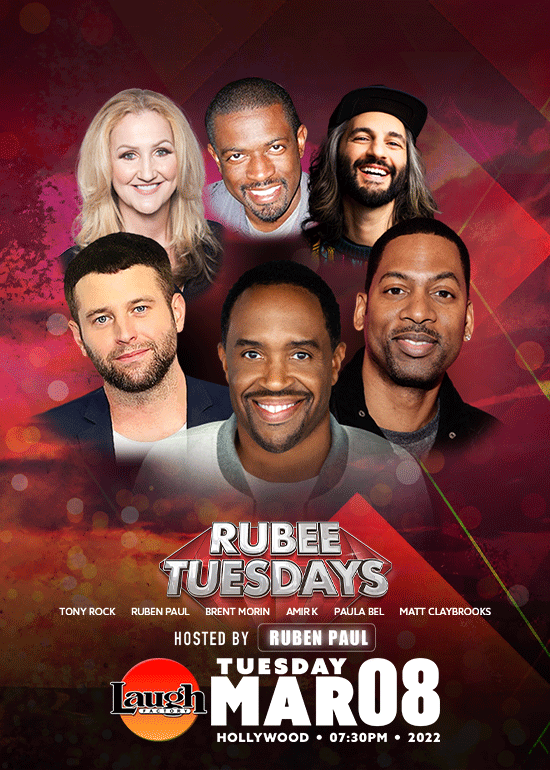 Rubee Tuesdays Tickets At Laugh Factory Hollywood In Los Angeles By The Laugh Factory