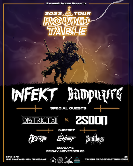 Disciple Round Table Tour INFEKT & SAMPLIFIRE Tickets at Endgame in