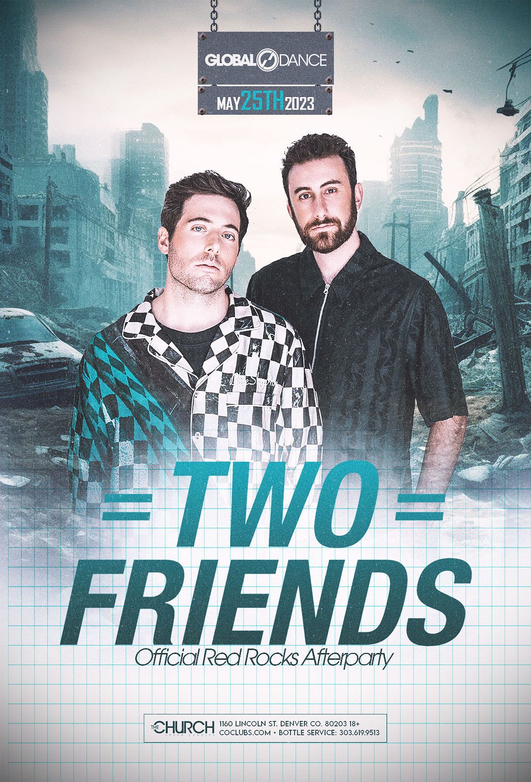 Two Friends - Official Red Rocks Afterparty Tickets at The Church ...