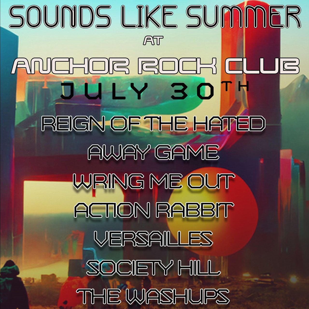 Sounds Like Summer Showcase Tickets at Anchor Rock Club in Atlantic