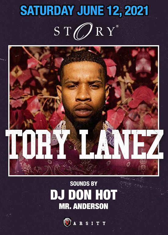 Tory Lanez Tickets at Story in Miami Beach by STORY Tixr