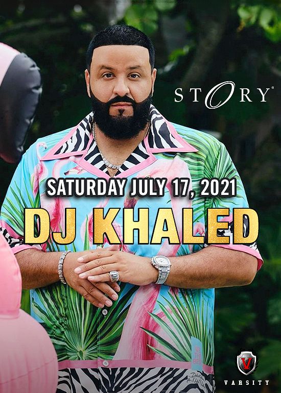 DJ Khaled Tickets at Story Nightclub in Miami Beach by STORY | Tixr