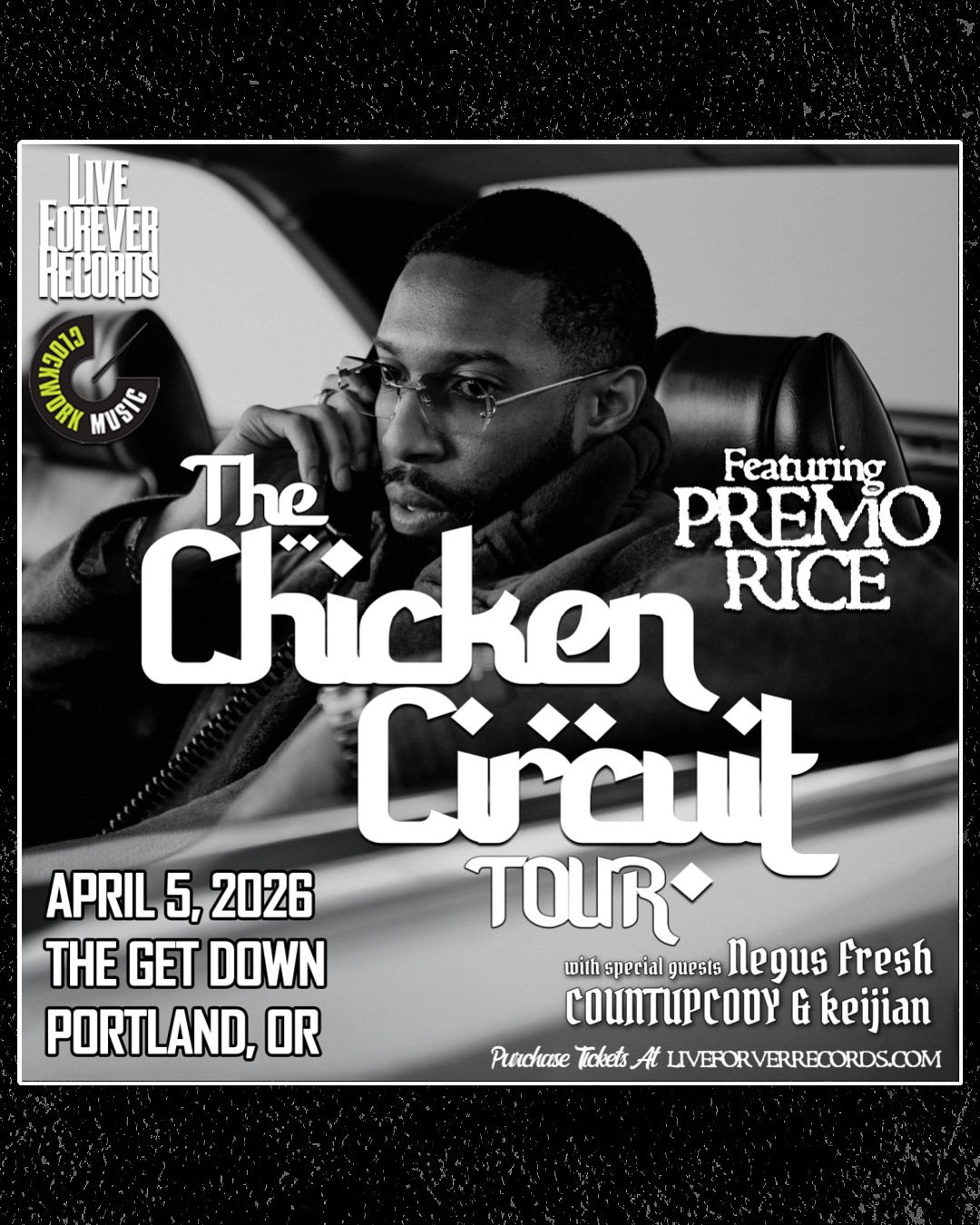 Predos Rice Premo Rice Tickets at The Get Down in Portland by The Get Down | Tixr