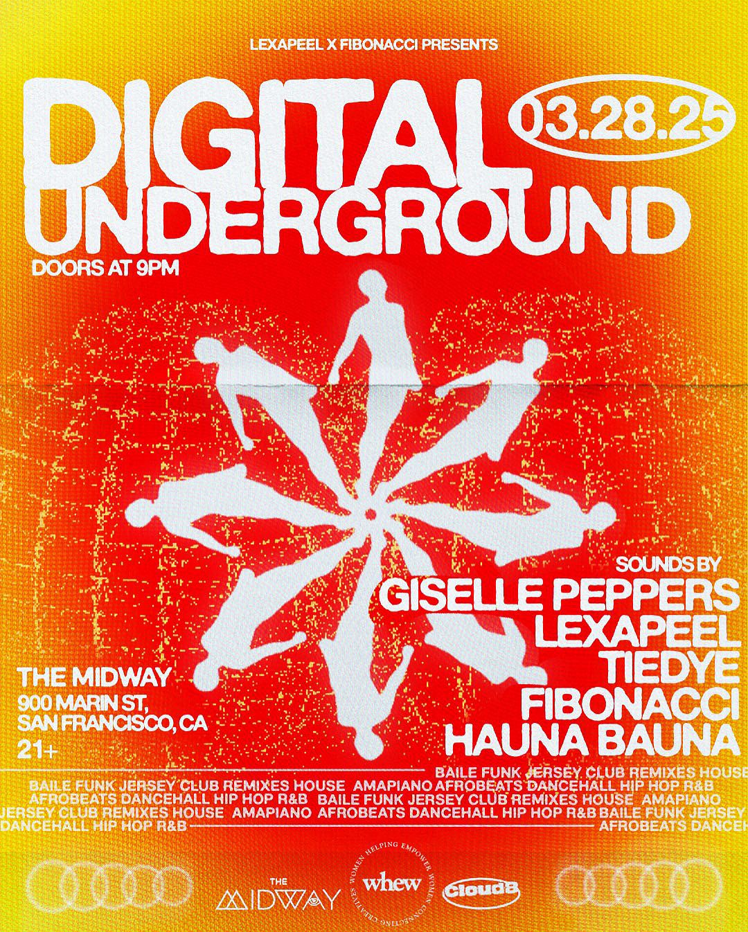 Digital Underground Tickets at The Midway in San Francisco by The