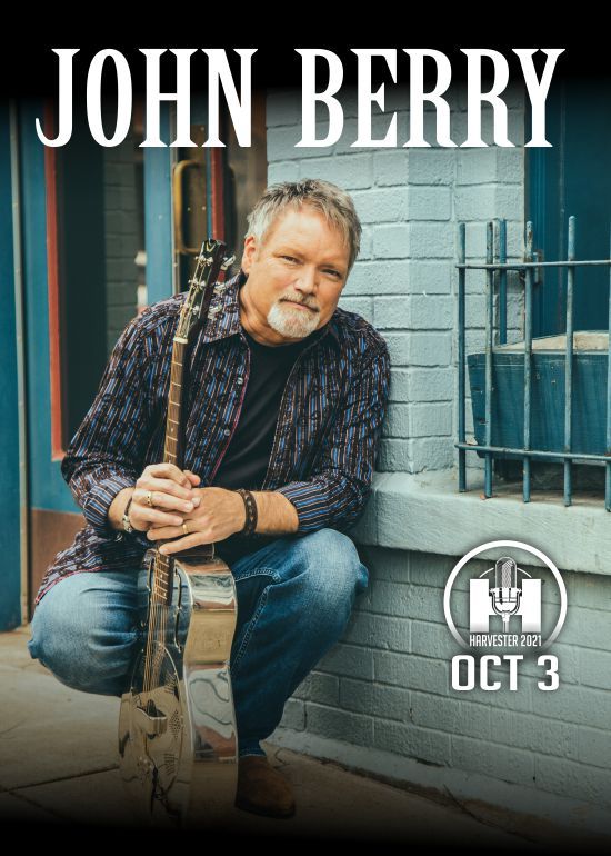 John Berry Tickets at Harvester Performance Center in Rocky Mount by