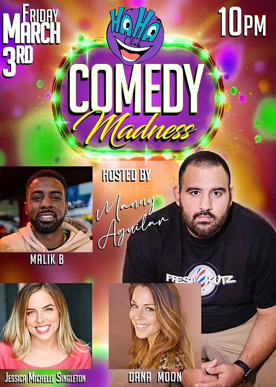 Comedy Madness Tickets at Ha Ha Comedy Club in Los Angeles by Haha ...