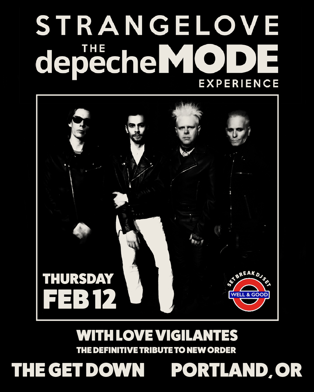 Strangelove - The Depeche Mode Experience Tickets | Tixr