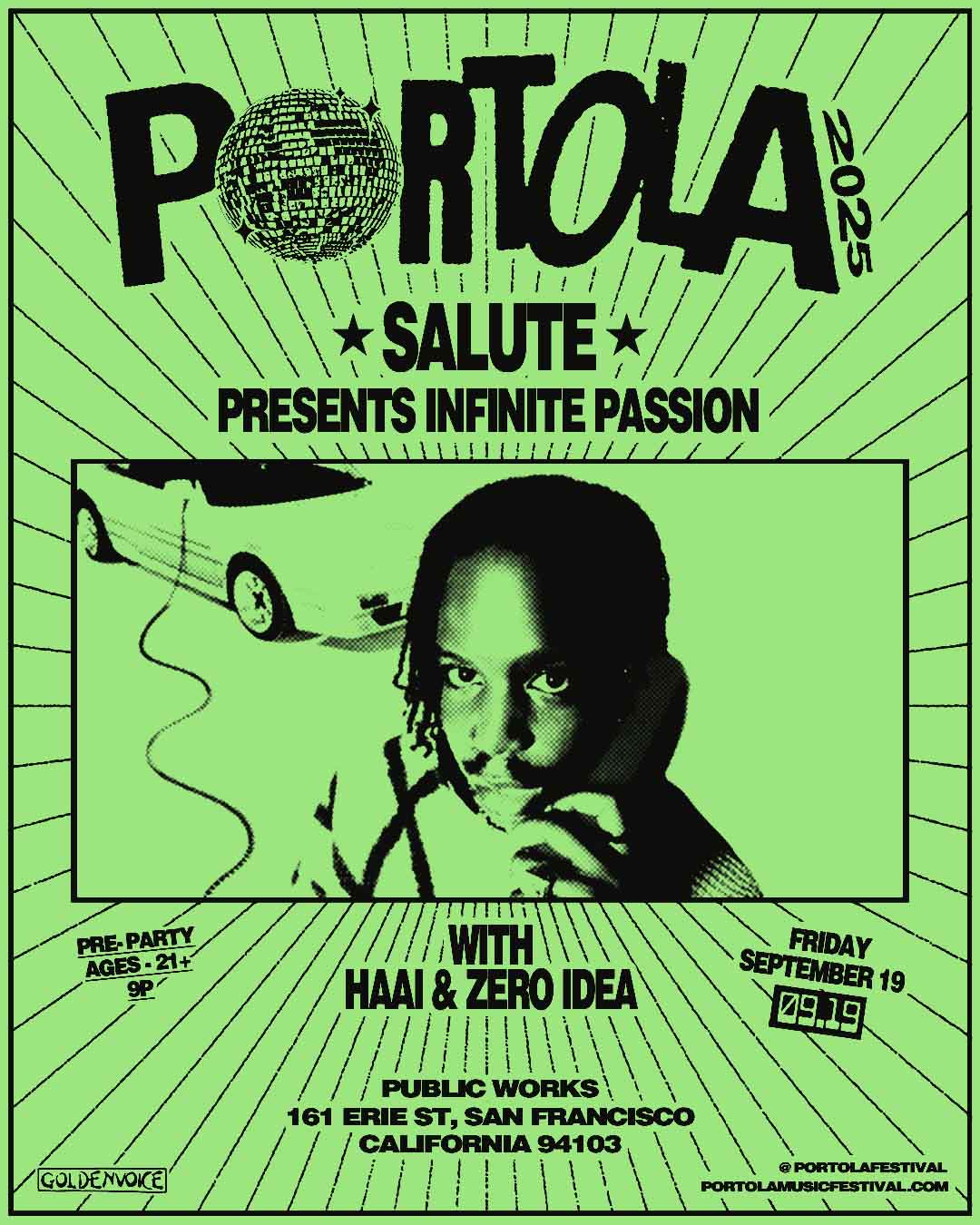 salute Presents infinite passion Tickets at Public Works in San