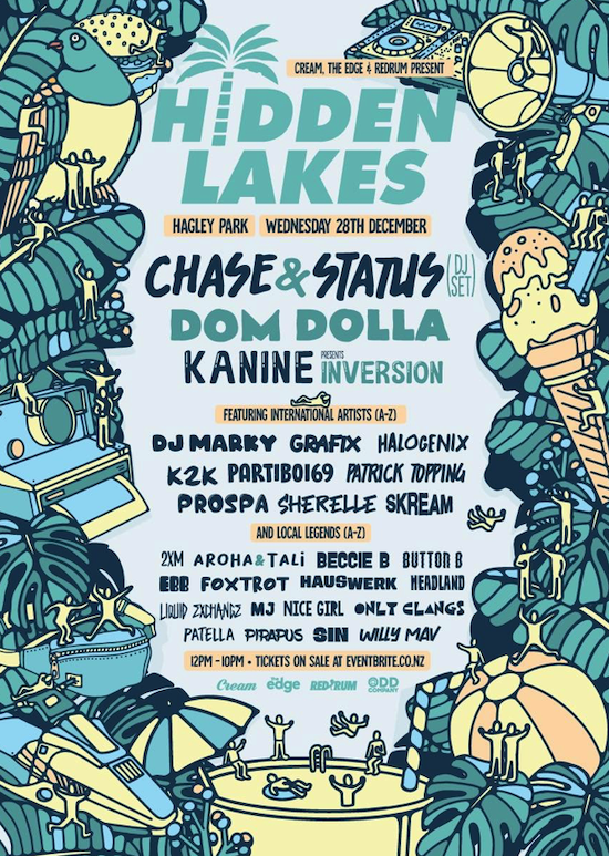 Hidden Lakes Festival 2022 Tickets at Hagely Park in Christchurch by