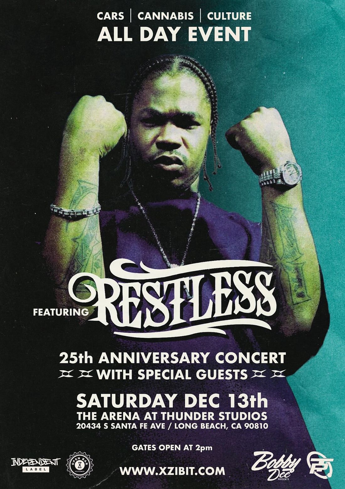 レピッシュ25th Anniversary Tour DVD+CD Xzibit's Restless 25th Anniversary Concert Tickets at The Arena at